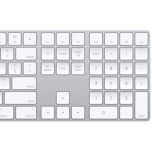Apple Magic Keyboard w/ Numeric Keypad, White/Silver - Original Packaging